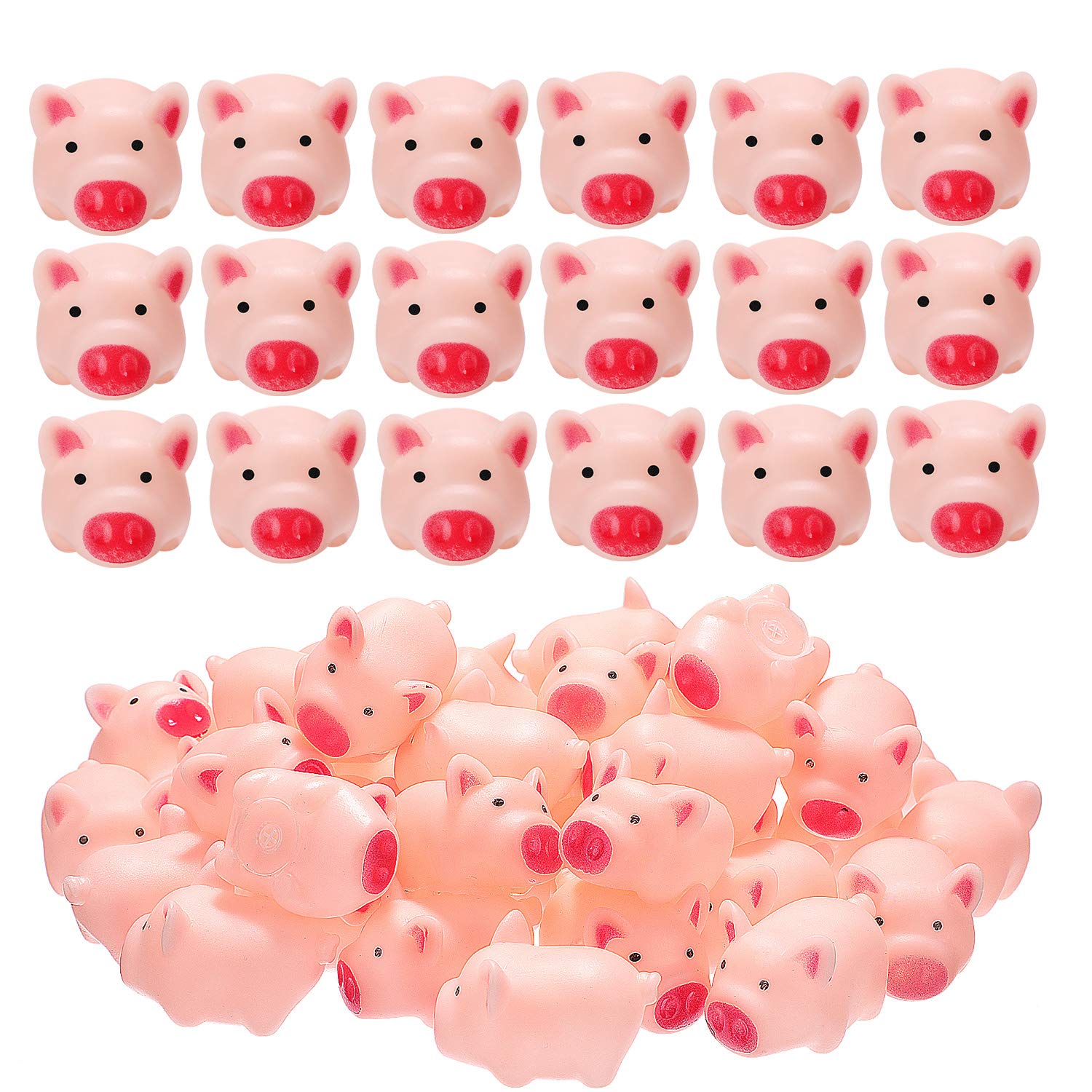 mini rubber pigs