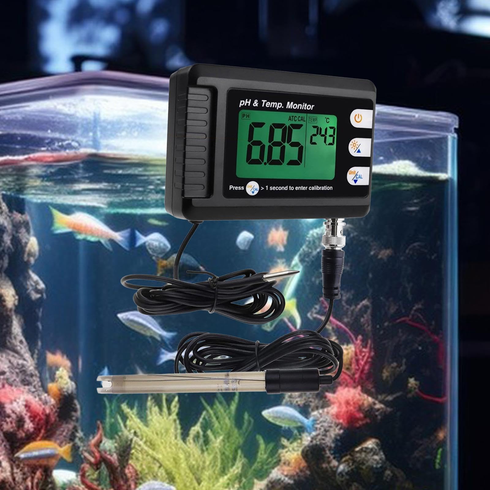 MYCENSE Professional PH Meter Tester Water Quality Detector Sturdy Measurement Pen Aquarium Multiuse for Drinking Water Pond Pool