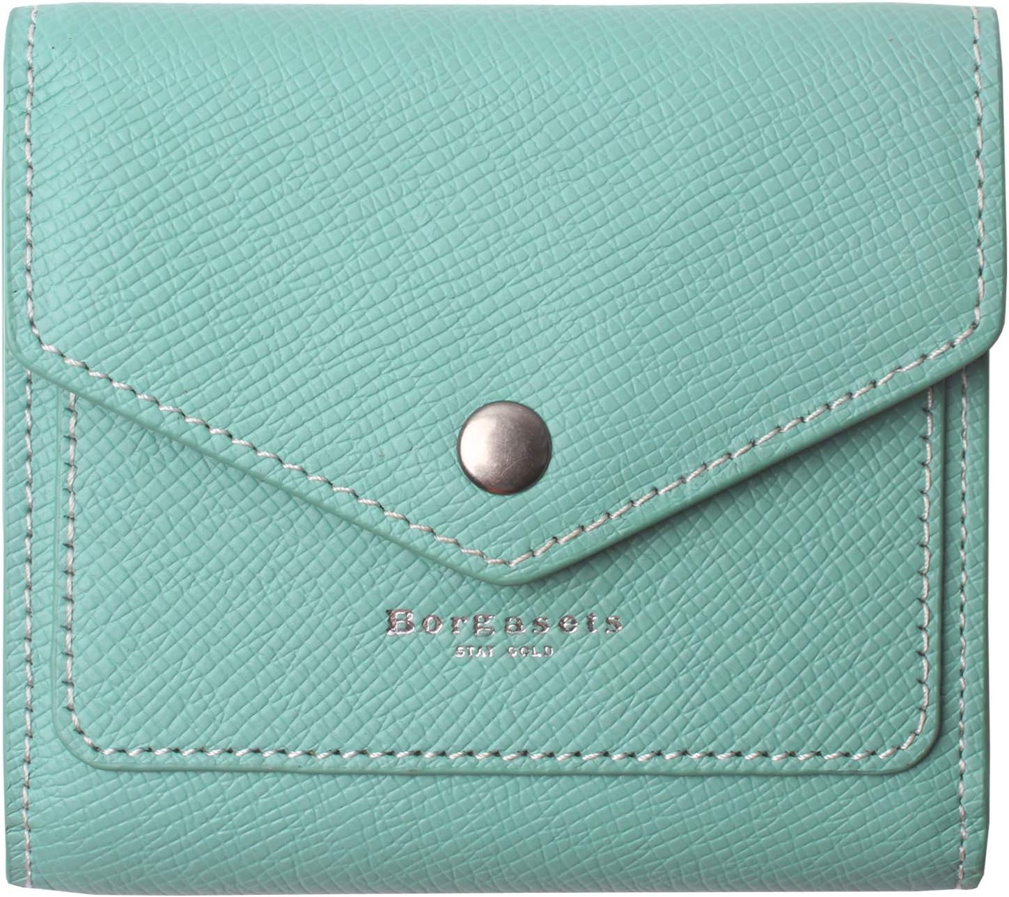 Small Wallet for Women Genuine Leather RFID Blocking Card Holder Organizer Pocket Compact Bifold Ladies Mini Purse
