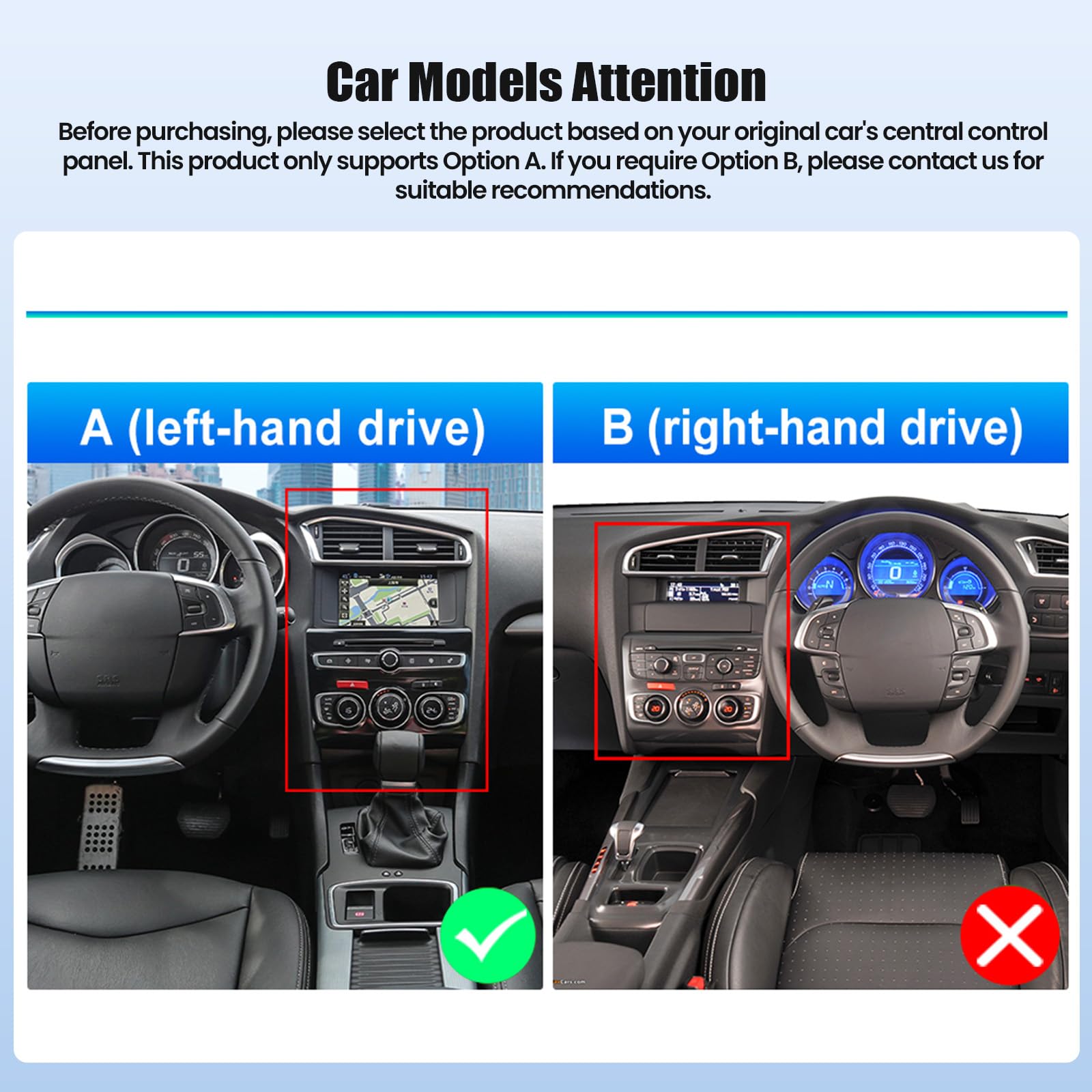 pour Citroen C4/DS4 2013-2016, Android 15, 4G+64G GOHHDL Autoradio pour Citroen C4/DS4 avec Carplay Android Auto, 10 Pouces Poste Radio Voiture 2Din avec GPS WiFi Bluetooth FM/RDS EQ SWC Caméra&MIC