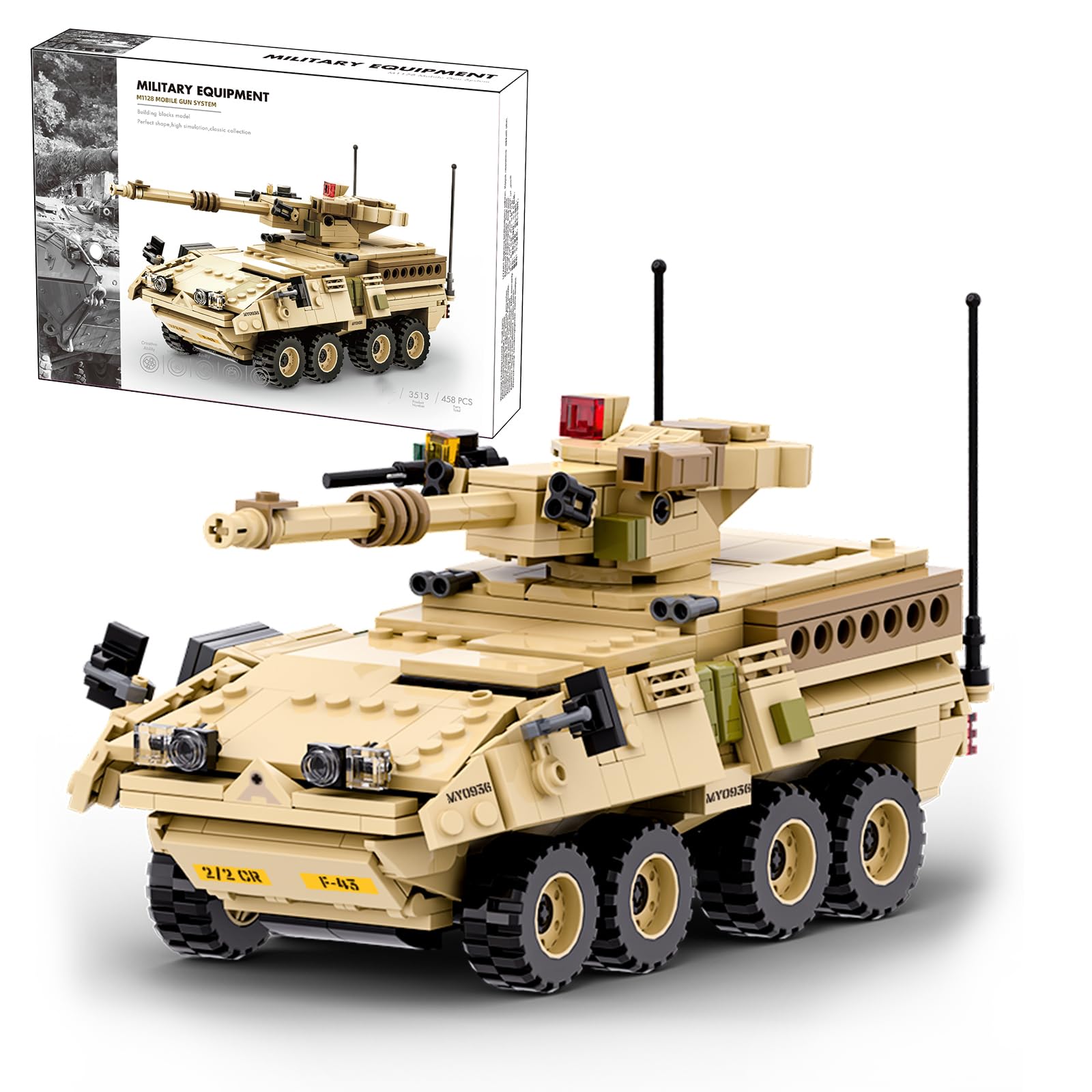 Amazon.com: MEIEST Military Vehicle Building Blocks Sets,Armored