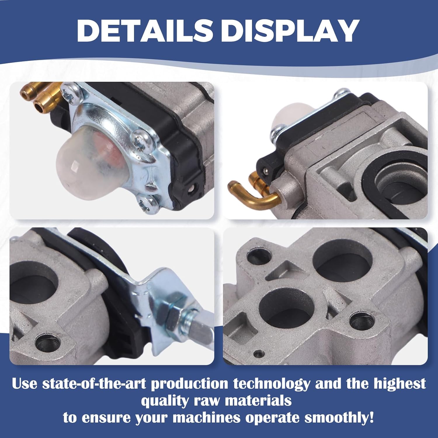 Carburetor Fit for Redmax EBZ7500 EBZ7500RH Backpack Blowers 581156101
