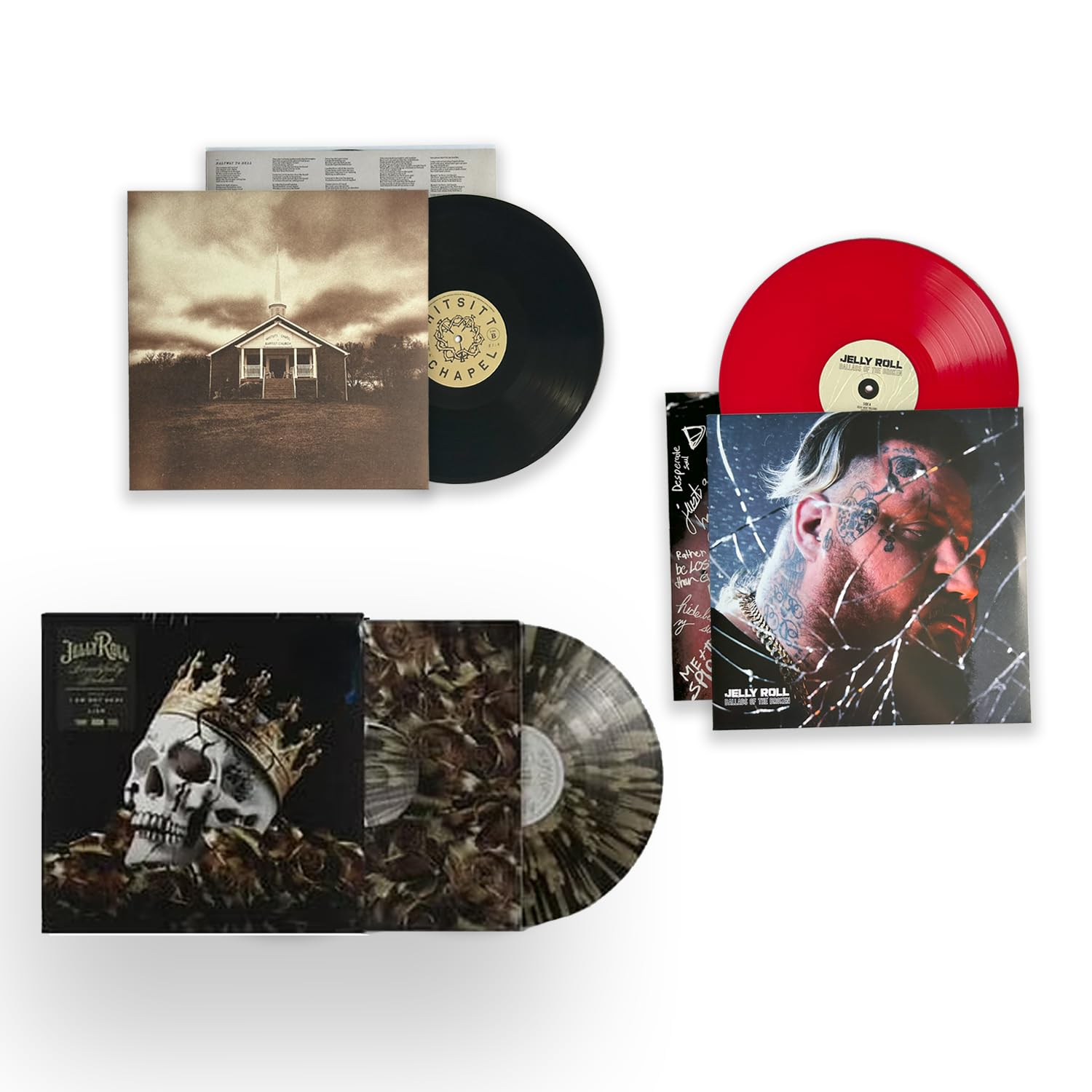 Jelly Roll Exclusive Color Vinyl Discography Collection: Ballads