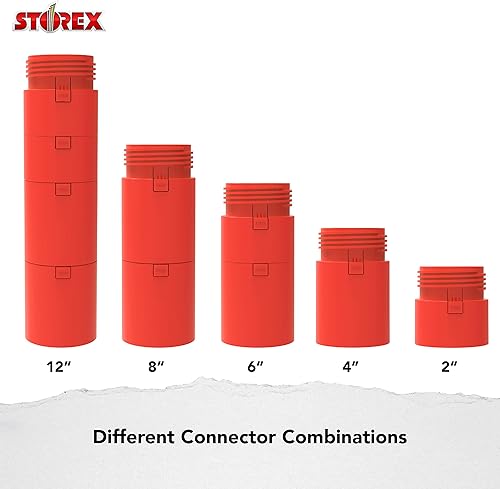 Vista 52 de Storex - Taburete de altura ajustable para asignación activa de asientos en el aula Azul