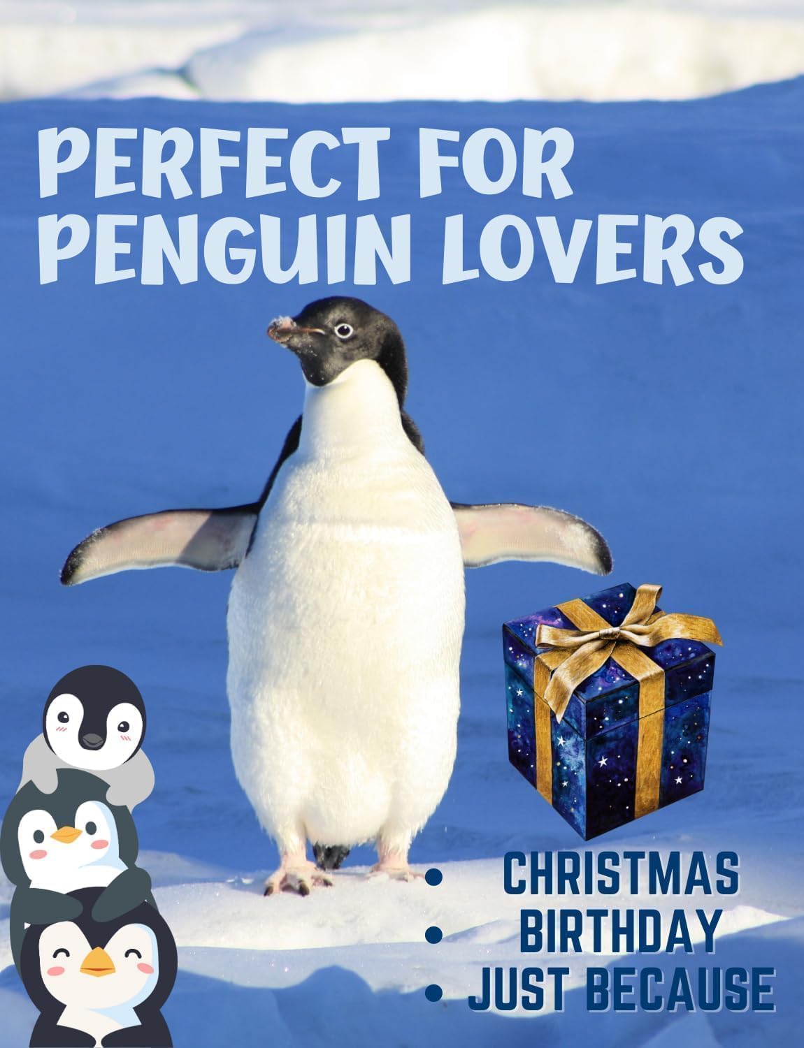 Onebttl Penguin Gifts for Women on Valentine‘s Day, Christmas, Birthday, 20oz Cute Insulated Stainless Steel Tumbler with Lid and Straw - Glitter - Image 7