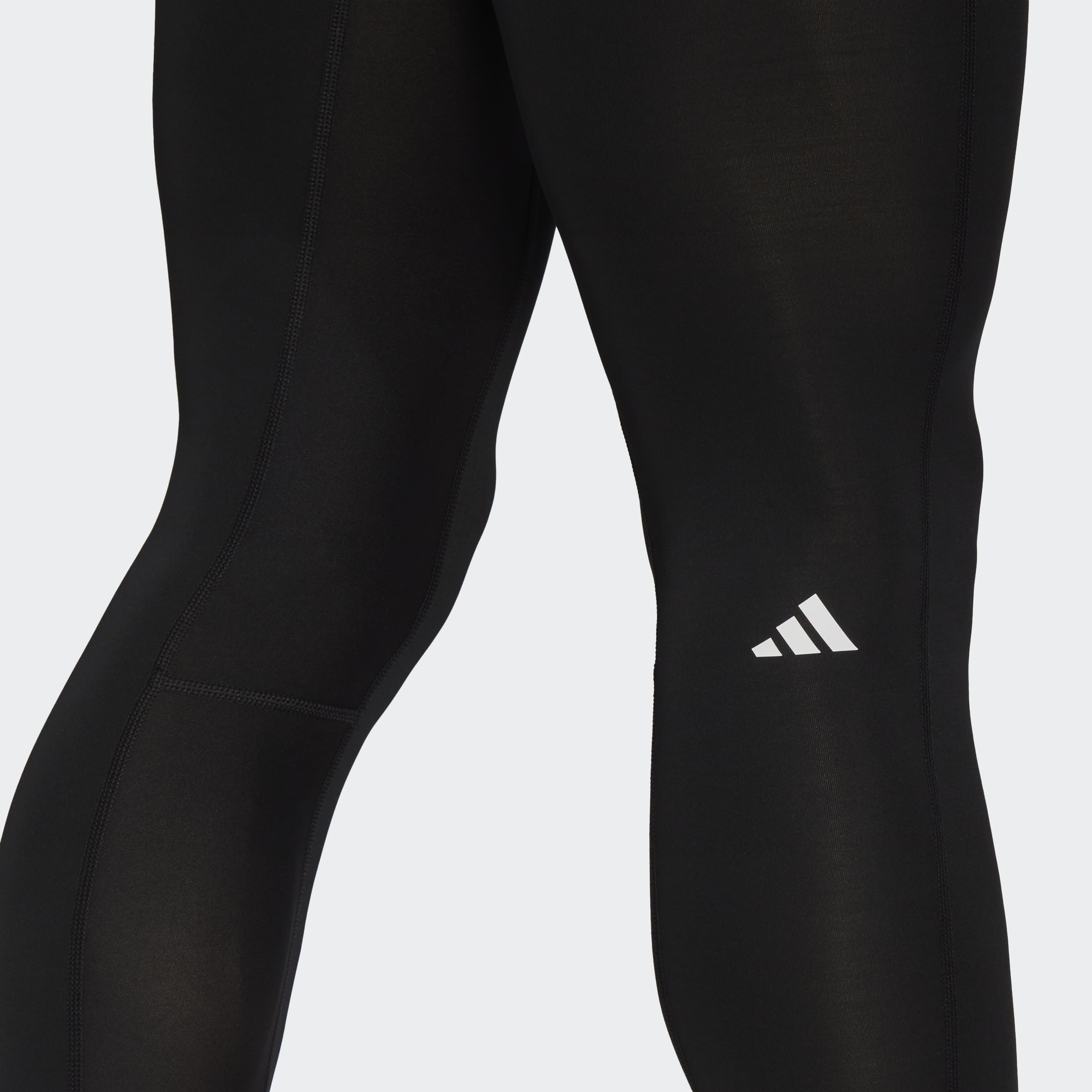 adidas Medias Largas de Entrenamiento Techfit - Leggings Hombre