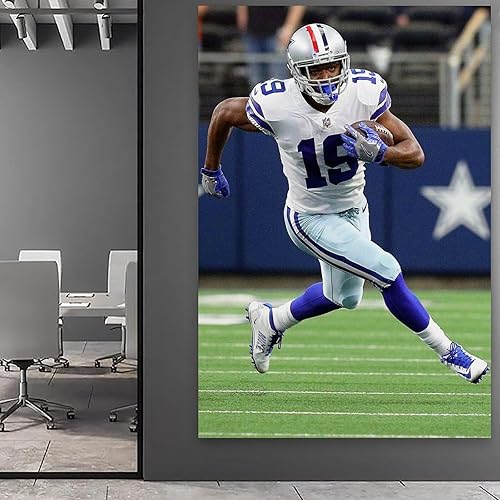 Miniatura 4 de EkSma Amari Cooper - Lienzo decorativo para pared, decoración de hogar, 08 x 12 pulgadas (7.9 x 11.8 in)