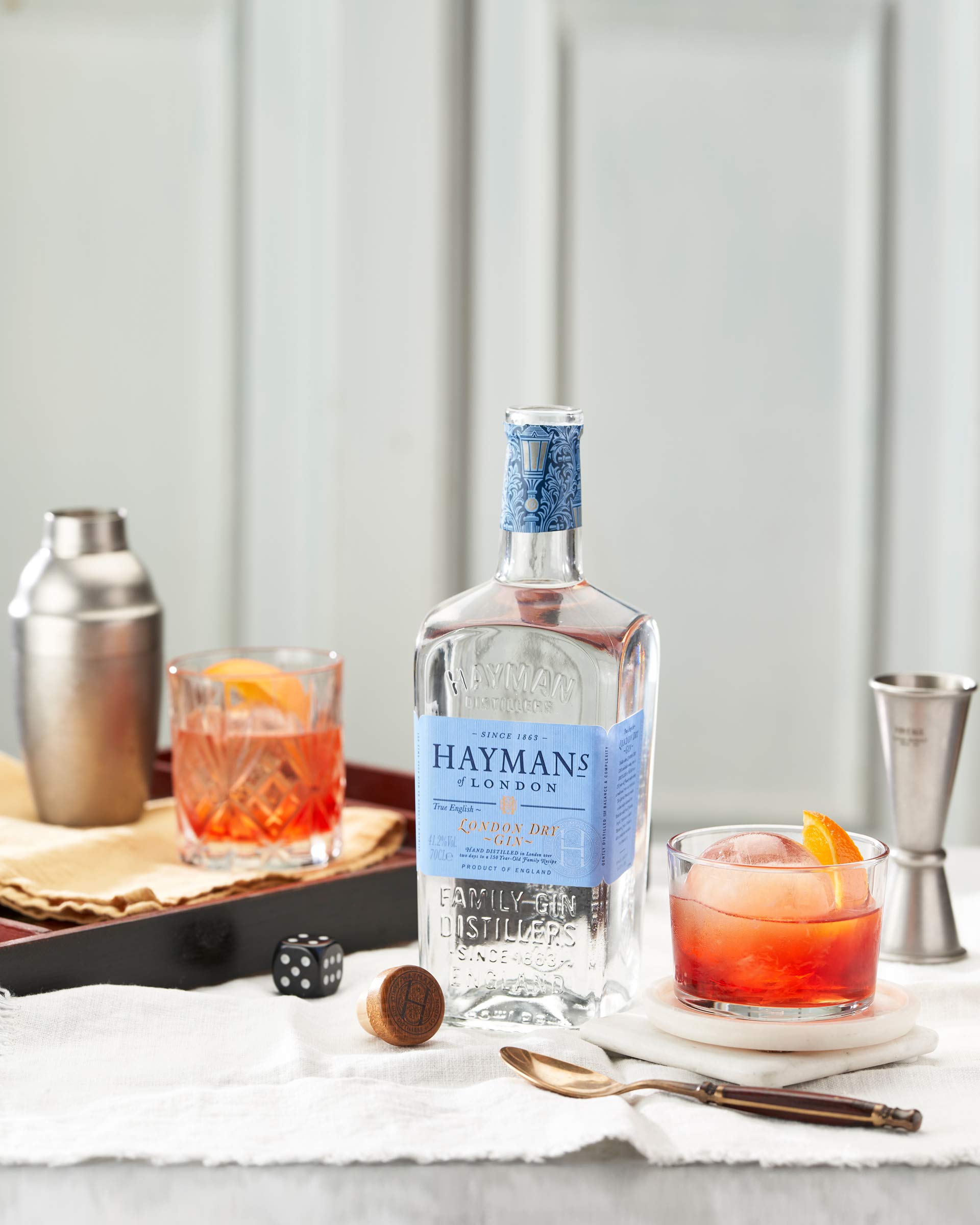 Hayman 10904 London Dry Gin 700 ml (Lot de 2)