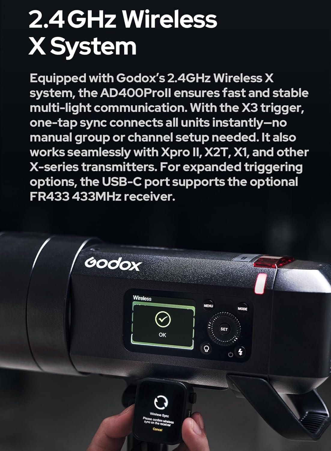 Godox AD200PRO-PC AD200PRO - Parafango in silicone per porte