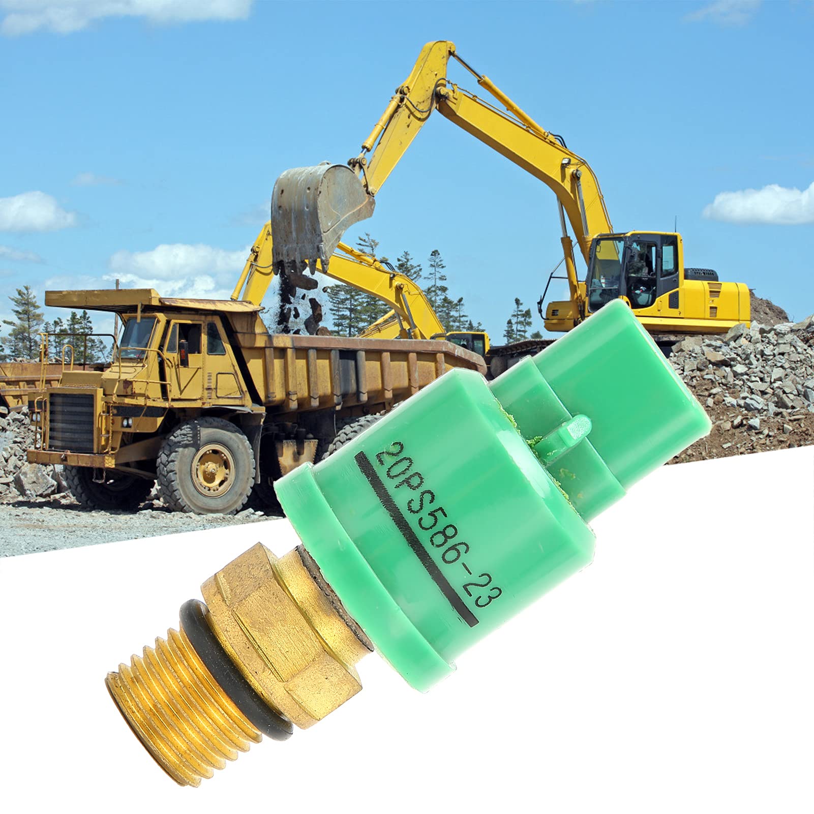 Ubersweet® Pressure Sensor, Excavator Accessories Easy Replace Standard Joint Durable Pressures Transducer 4380677 for EX200-5 Model ||-image-48