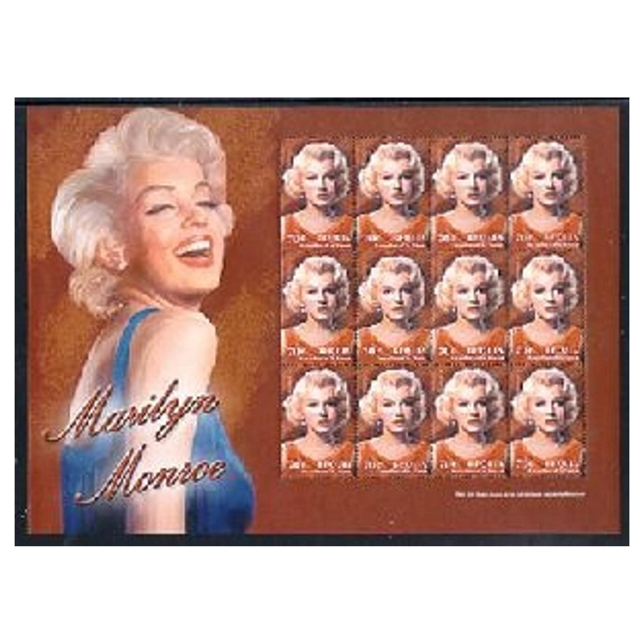 Amazon.com: Rare Collectible Postage Stamp Made for Marilyn Monroe  display picture 1
