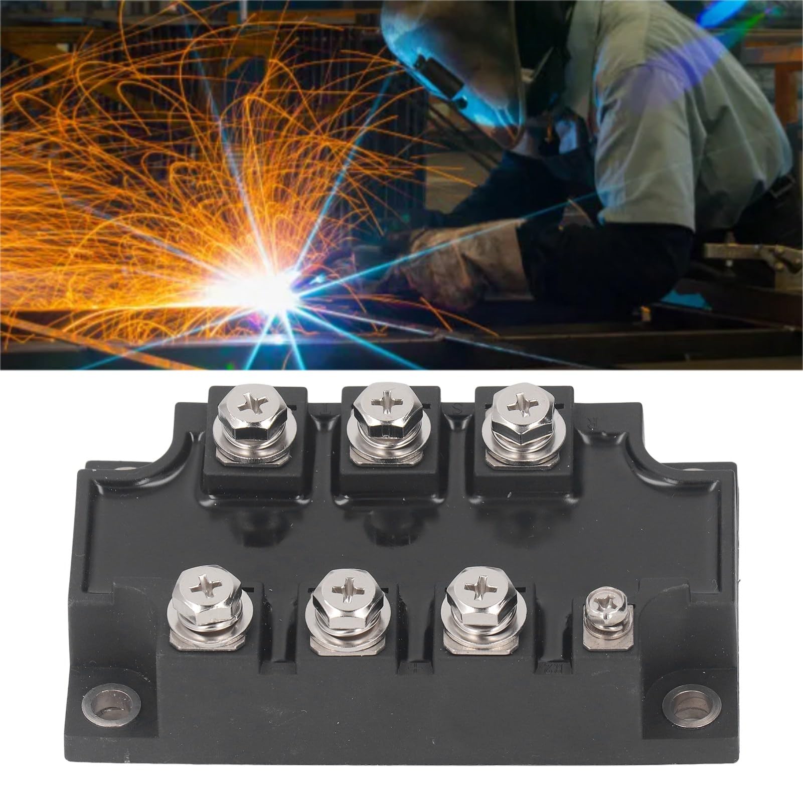 Generic Modulo di Alimentazione del Raddrizzatore del Ponte Eccellente Materiale per PC Base di Rame Facile Installazione per il Motorino Dignioso Carta di Avvio Morbido Compatto Compact Leggero