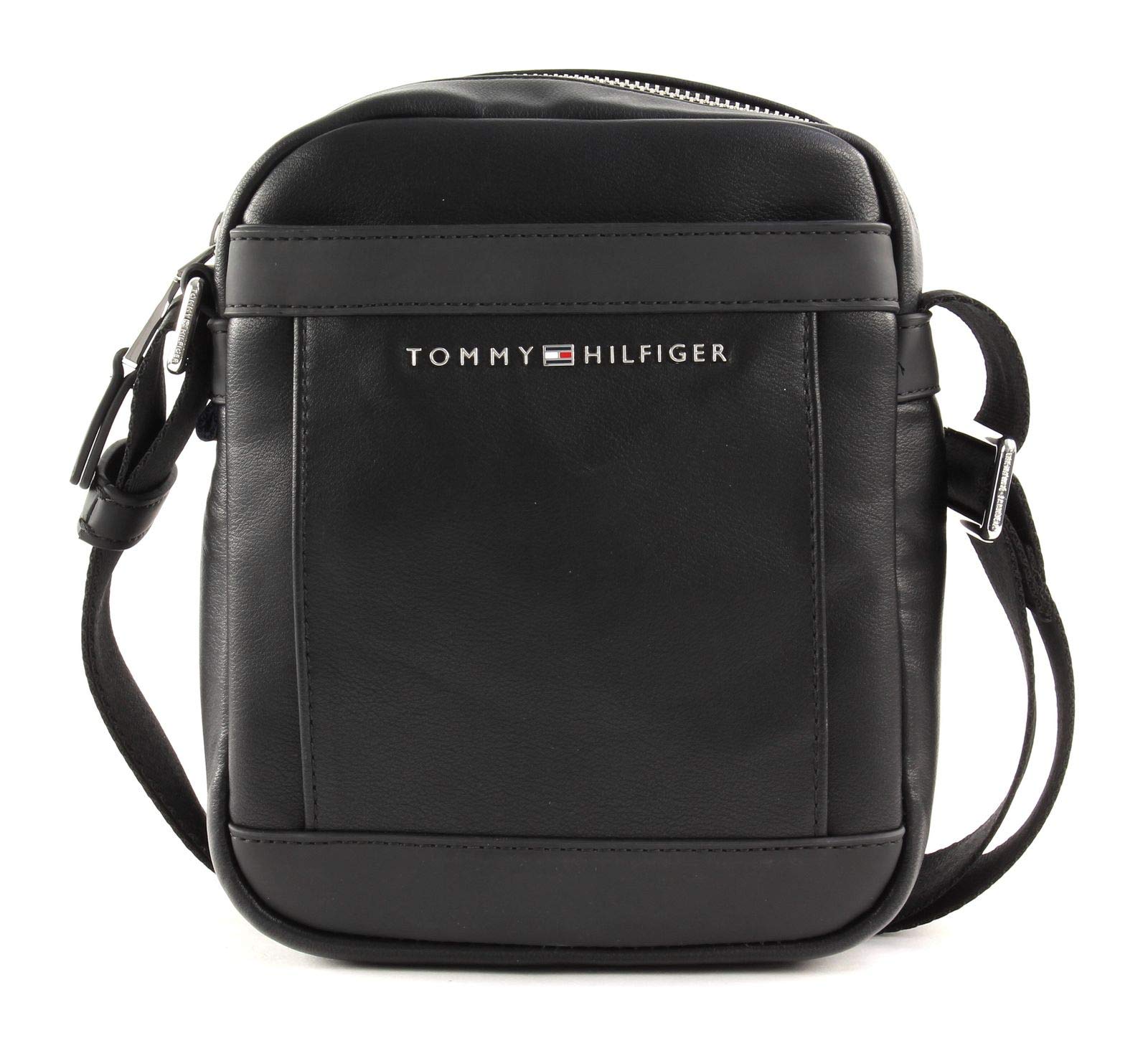 Tommy Hilfiger Women's Metro Mini Reporter Shoulder Bag, Color: Black