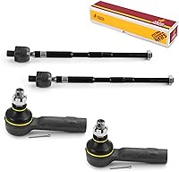 Vista 199 de Metrix Premium Chassis Parts - Kit de 4 piezas de extremos de barra de acoplamiento frontal exterior e interior compatible con Nissan Pathfinder