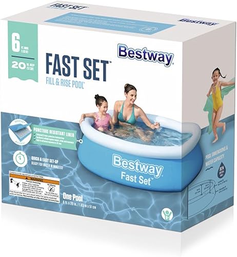 Miniatura 33 de Fast Set 10 'X 30" Set de alberca para piso Azul,Mimbre gris,https:/ www.Yaxa/dp/undefined