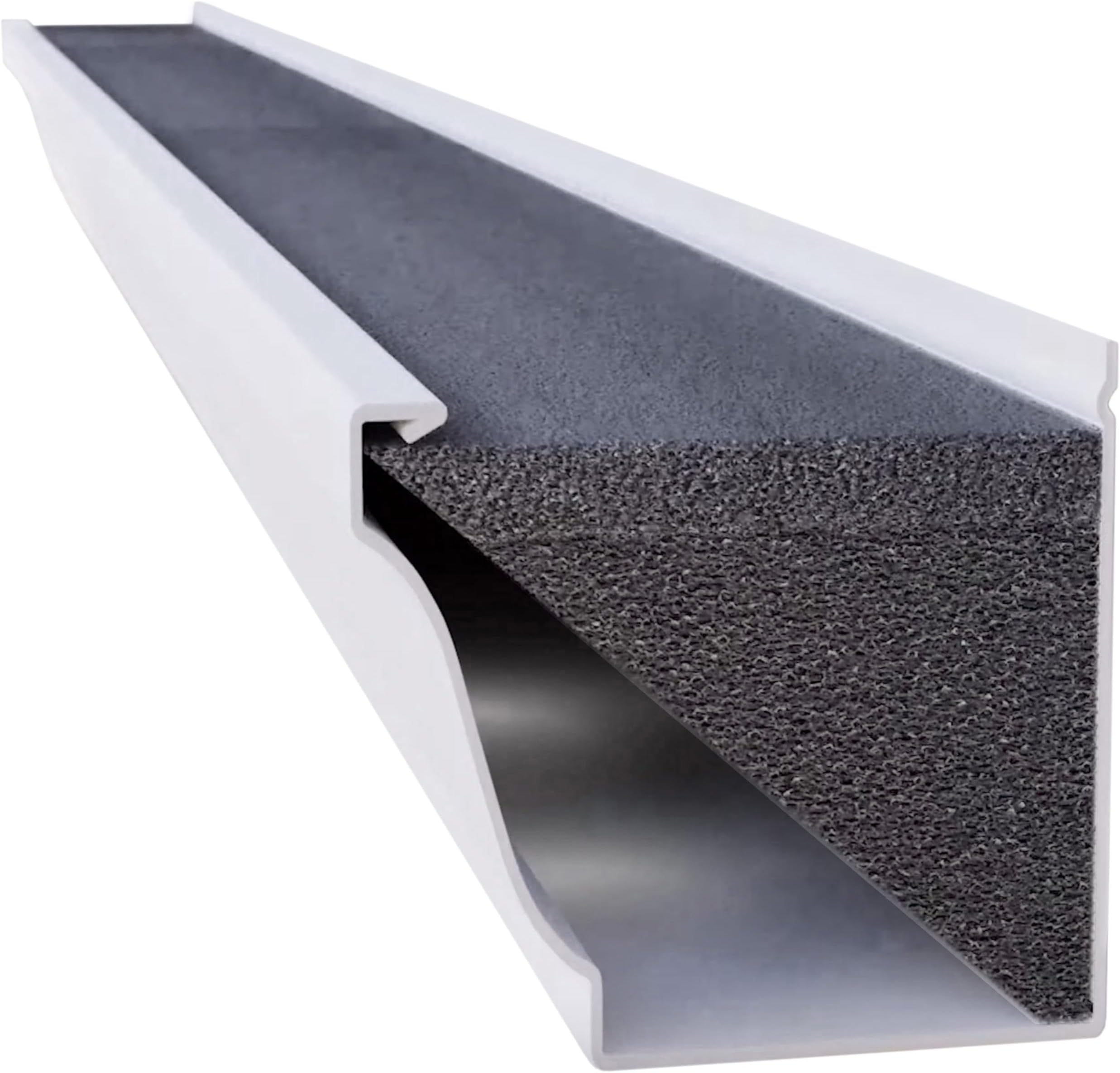 Pro Gutter Guard - 5-Inch K Style Foam Gutter Filter Insert with Year Round Leaf Protection & Easy DIY Installation - GSK532-3