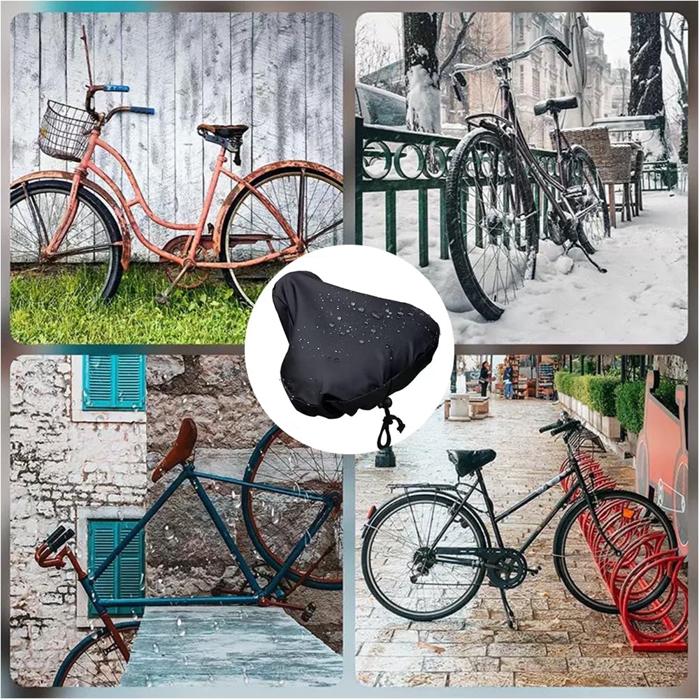 TSUOUKL 1pc Sattelschutz Wasserdicht Fahrrad Elastische Wasserfeste Fahrradsattel  Schutzhlle,Reifester berzug fr Wind und Wetter, Passend fr den Meisten  Fahrradsattel wie Rennrad, Damenrad : Amazon.de: Sport & Freizeit