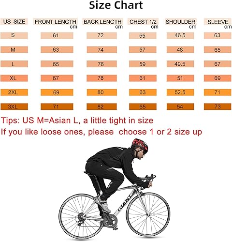 Miniatura 2 de ROCKBROS Chaquetas de ciclismo para hombre, chaquetas de invierno para bicicleta, chaqueta térmica resistente al viento para hombre, clima frío,