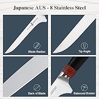 Vista 3 de TUO - Cuchillo de cocina para deshuesar.