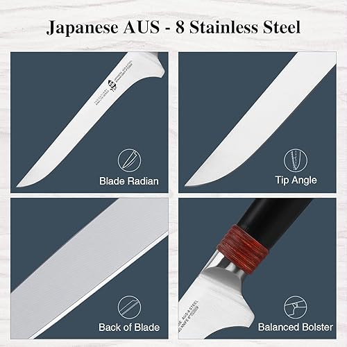 Miniatura 3 de TUO - Cuchillo de cocina para deshuesar.