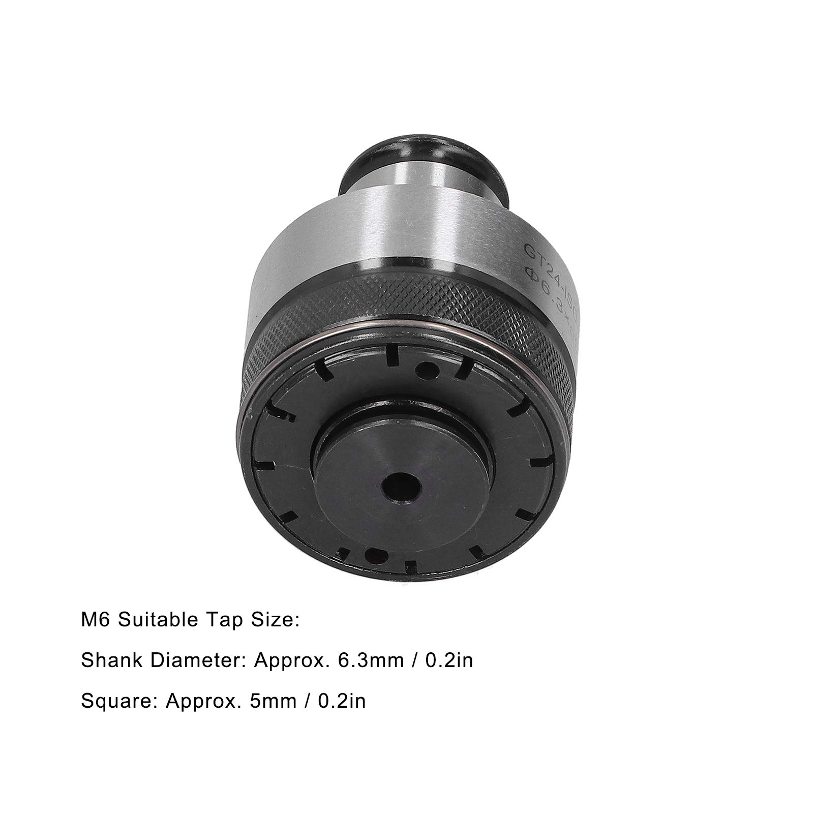 Soporte de mandril de cambio rápido para fresado CNC-Herramientas de roscado GT24 ISO M6, accesorios de fresado, tapos eléctricos, mandriles de roscado para tornos CNC.