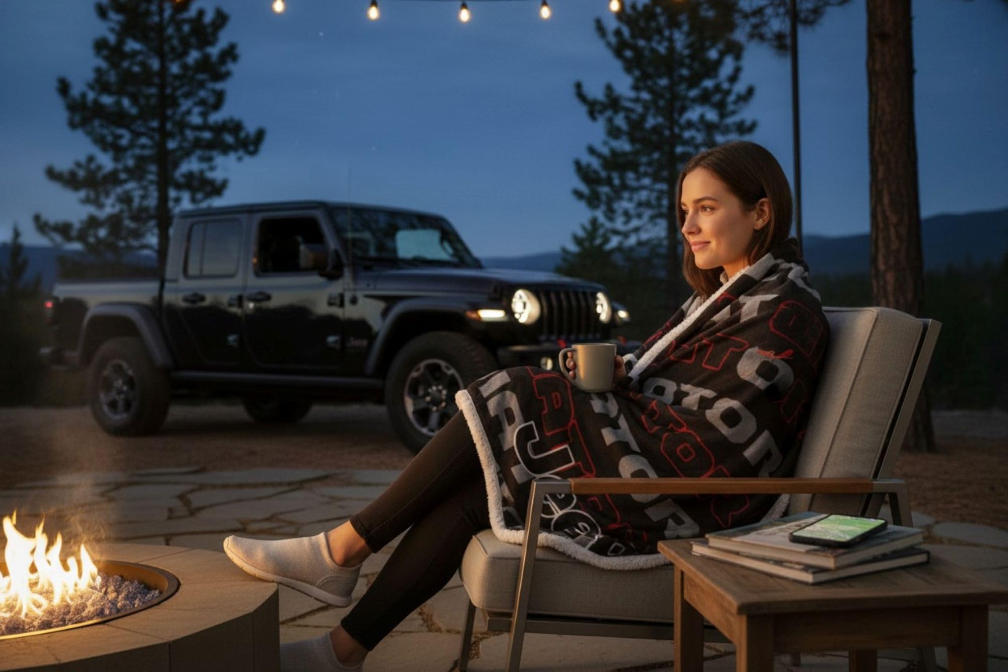 Amazon.com: Jeep Gladiator Sherpa Fleece Throw Blankets Supersoft