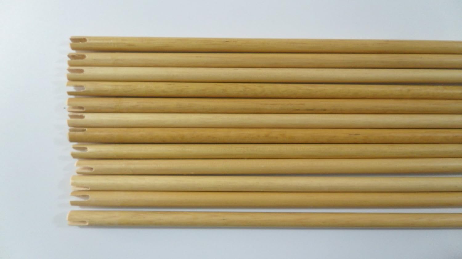 Arrow Shaft for DIY Arrow with Nocks Archery Bow Arrow Hunting Target Practice Arrow, Bamboo Shafts & Wooden Shafts, 12Pcs