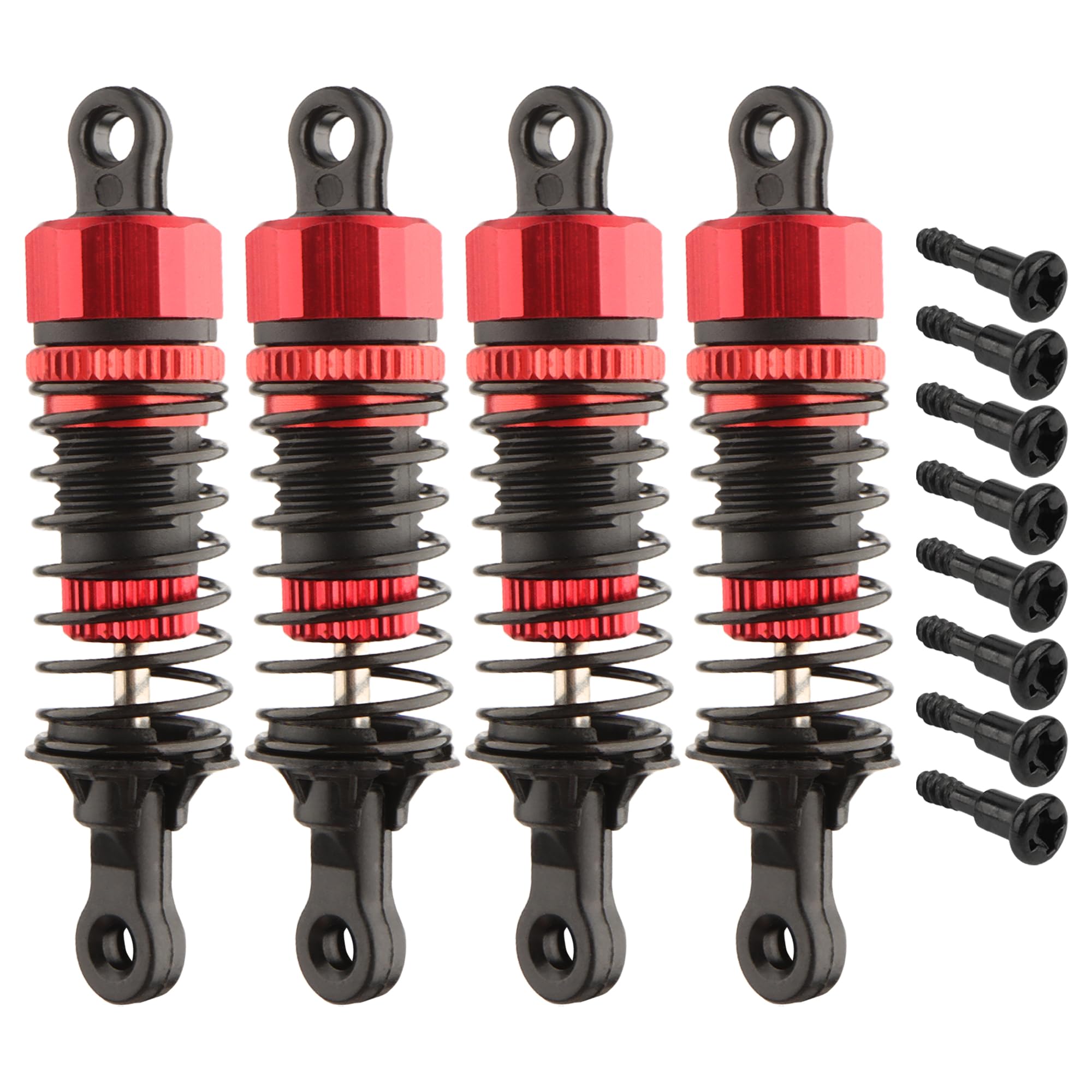 GDOOL 9500E RC Car Upgraded Shocks Absorber PX9500-25 Accessories Spare Parts for 9500E 1:16 RC Monster Trucks Vehicle(4 Pieces)