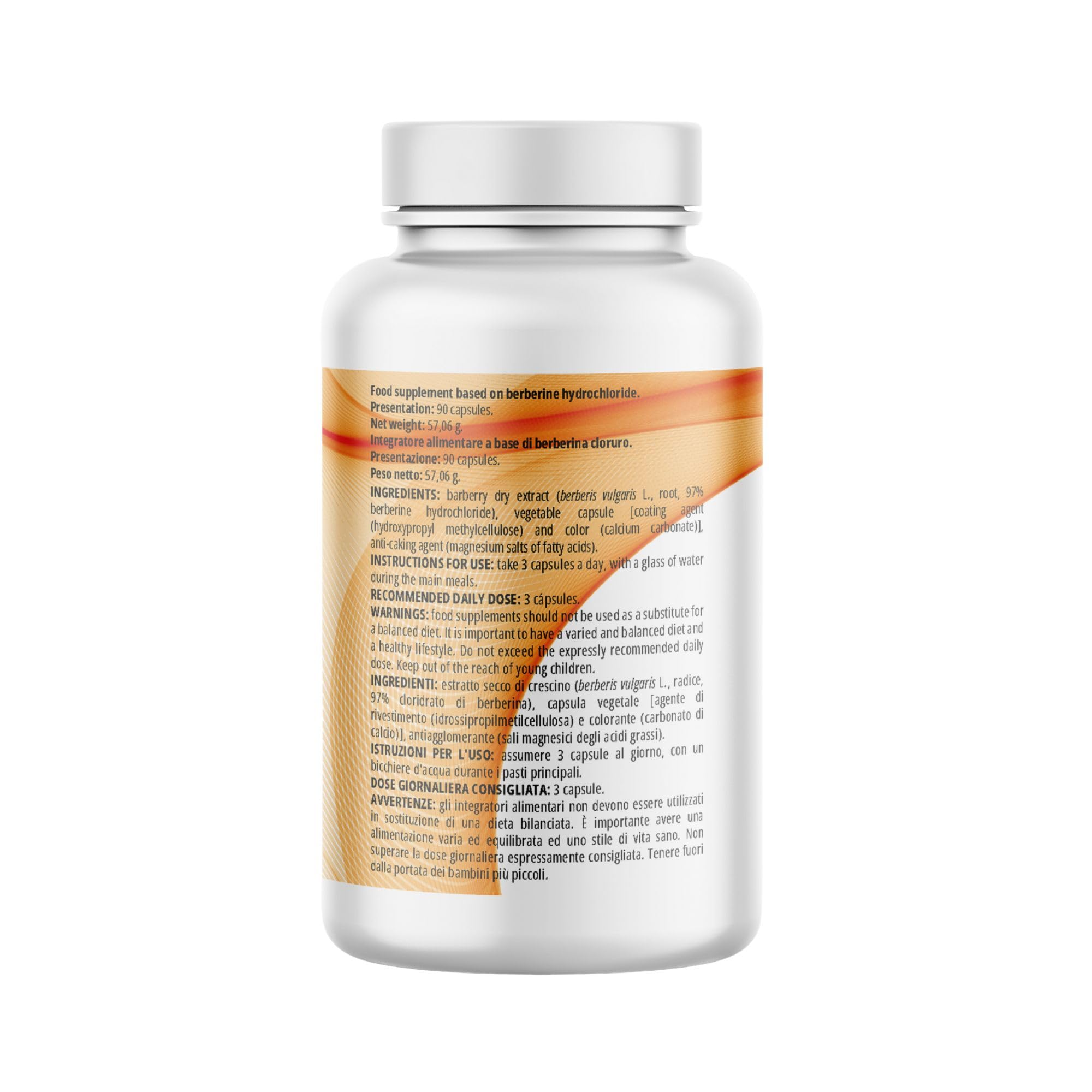 EFNE | Berbérine 97% de Concentration | Dosage Élevé 634 MG/Capsule | Extrait de Berberis - 1500 mg | 90 Gélules Végétaliennes avec Berbérine HCl |