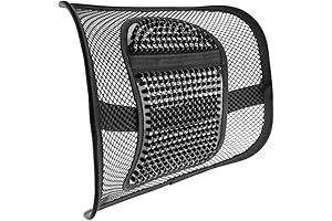 Mesh Back Lumbar Support: Enhanced Back Comfort