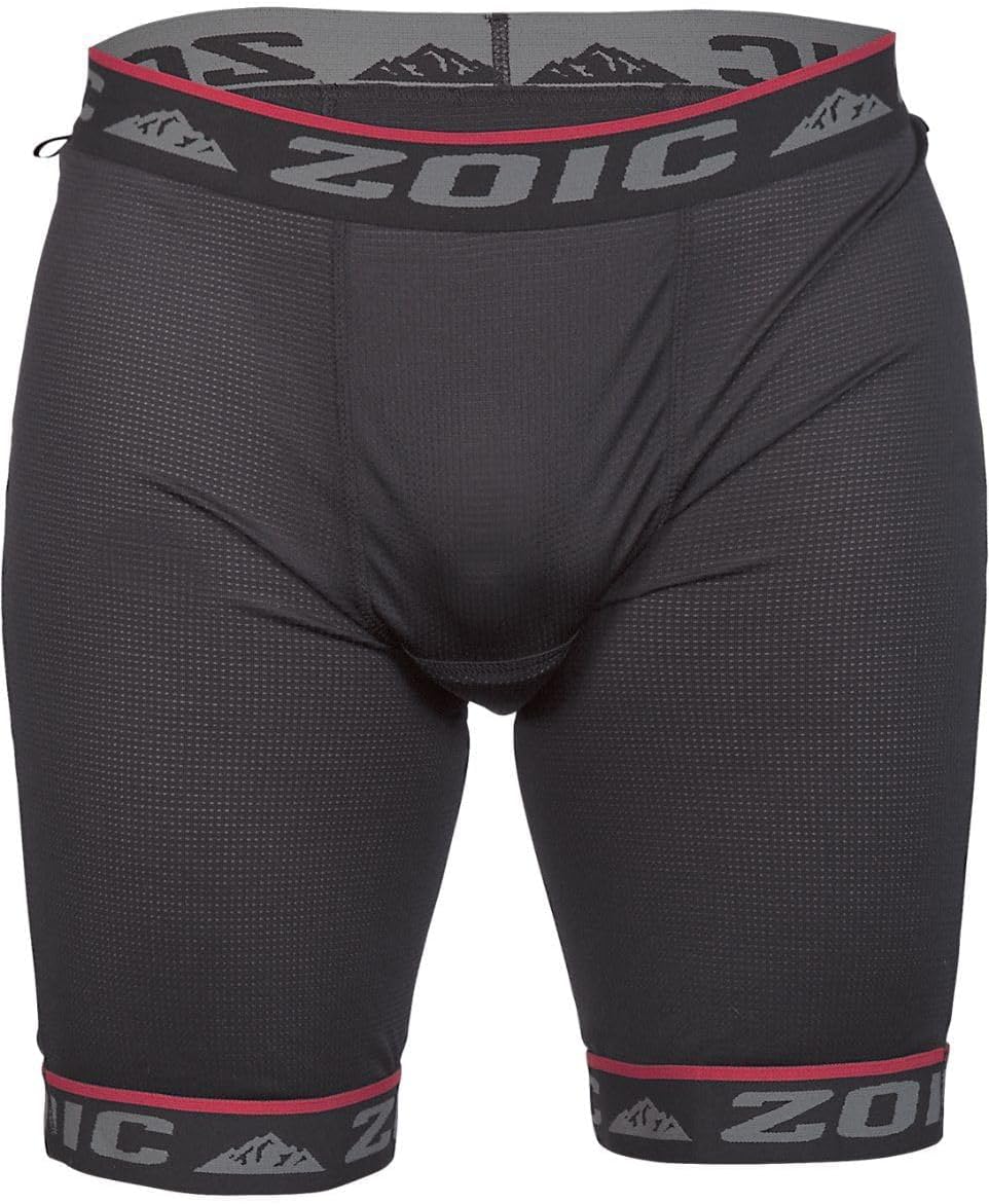 ZOIC Essential Men’s Cycling Liner Shorts — No Fly, Performance Chamois, Stretch Support — Mountain Biking, Trail Riding
