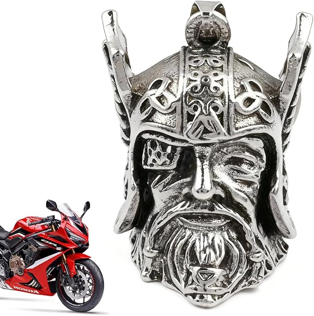 Llavero Colgante Campana Moto Amuleto