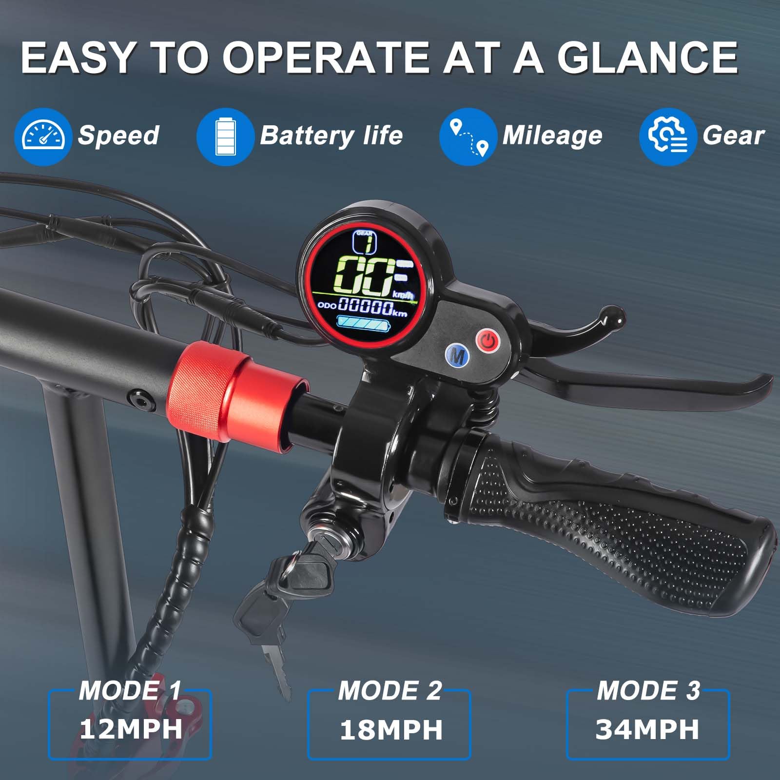 1200W Offroad Electric Scooter for Adults- 11