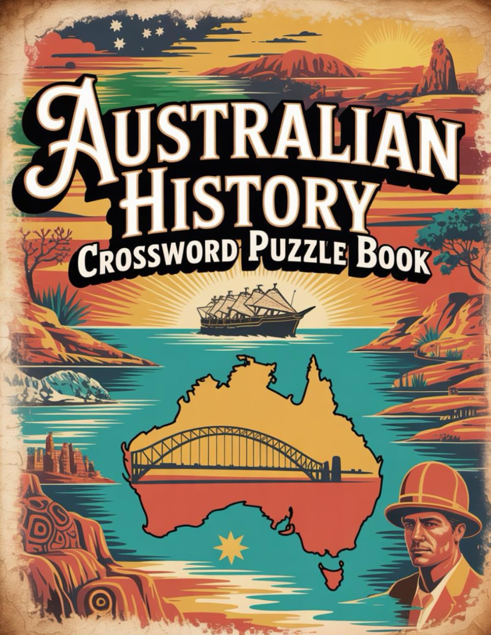 Australian History Crossword Puzzle Book: Explore the Past, One Clue at a Time — Fascinating Puzzles on Australia’s People, Events, and Heritage