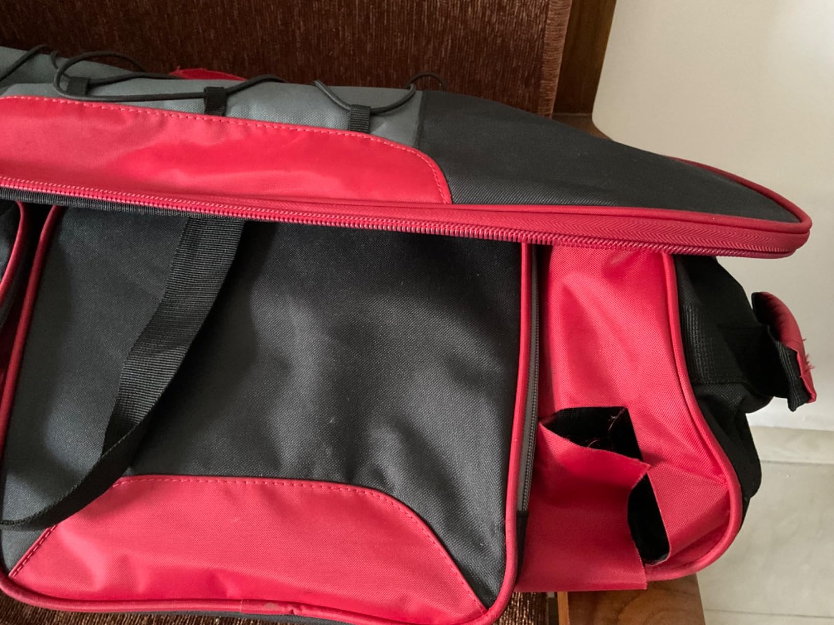 Fila 32" Large Lightweight Rolling Duffel Bag, Red, One Size Amazon