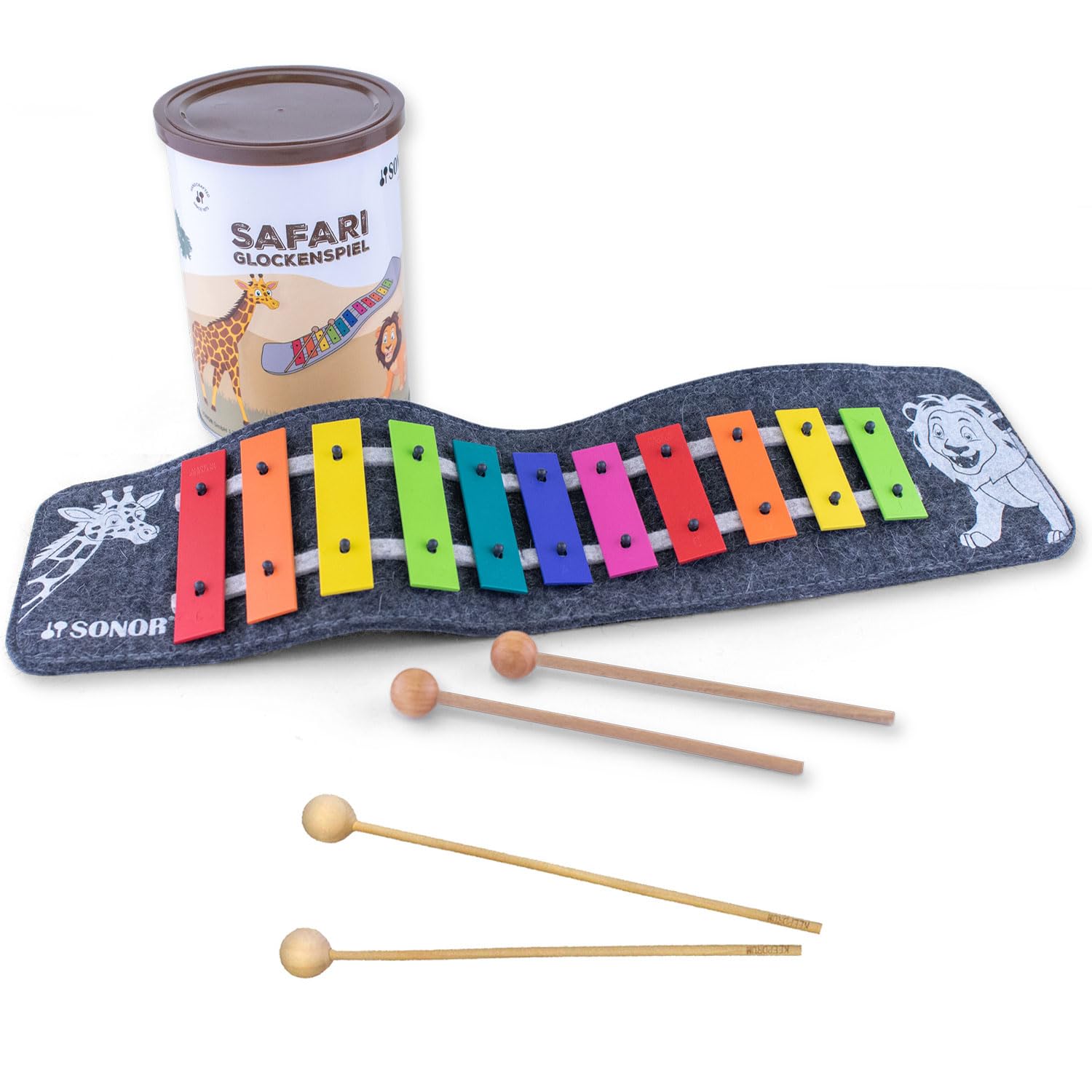 Sonor Safari Glockenpiel ksylofon z pałeczką keepdrum