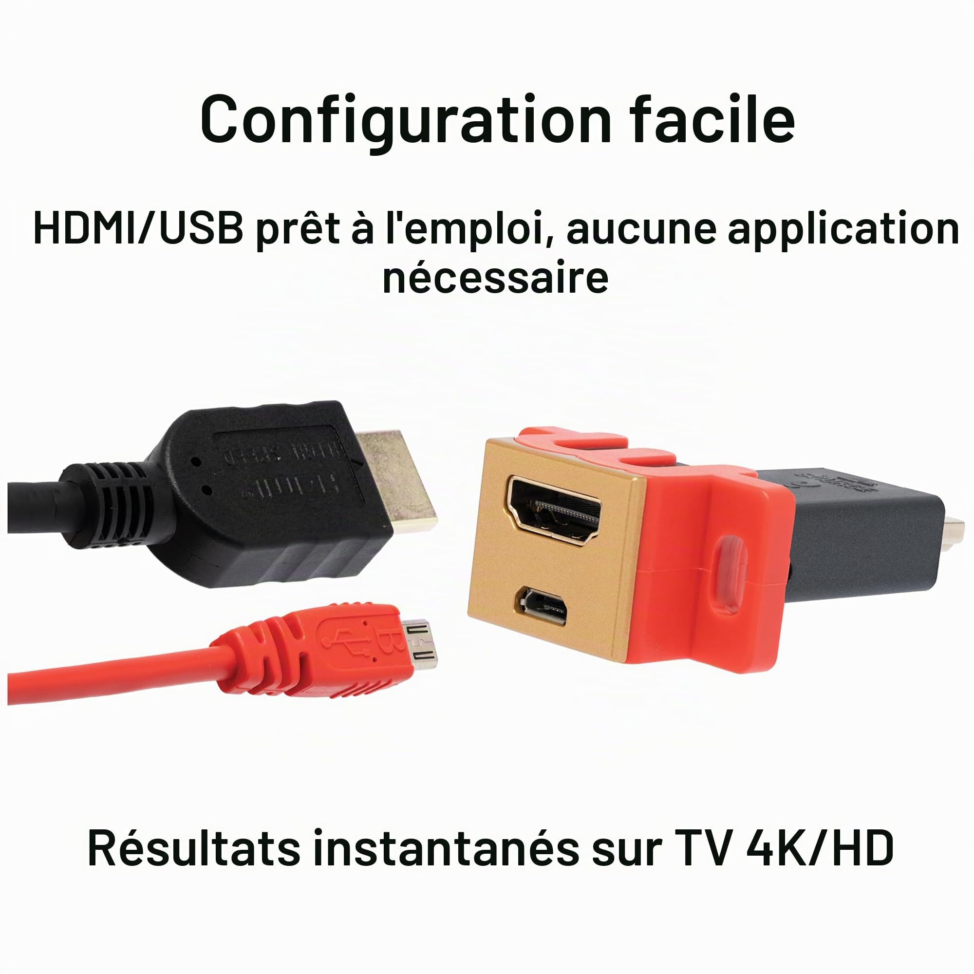 Marseille mClassic Upscaler - pour Gaming HDMI Plug-and-Play 1440p