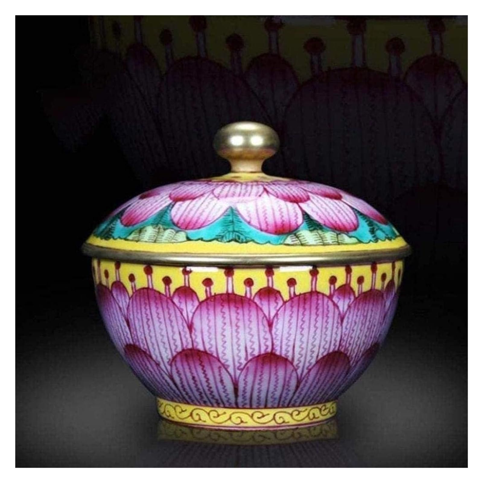 Vase Desktop House Decorations Indispensable Exquisite Decoration Classical Decorations Jingdezhen Antique Enamel Business Partners