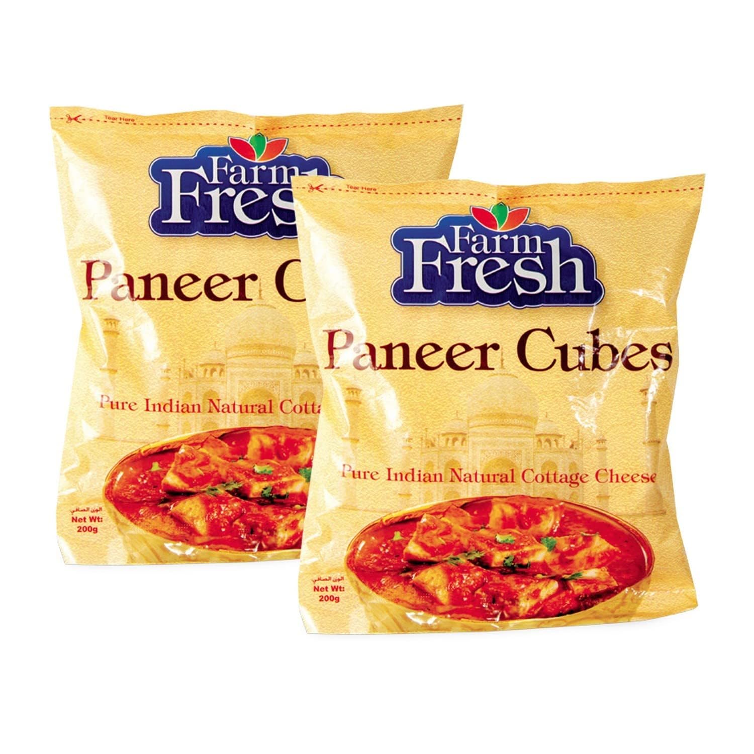 Farm Fresh Paneer Cubes 2 x 200 g
