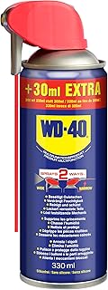 WD-40 Multifunktionsprodukt Smart Straw 330ml – Präzise Anwendung mit klappbarem Sprührohr, löst festsitzende Mechaniken & Rost, beseitigt Quietschen, verdrängt Feuchtigkeit, schützt & reinigt