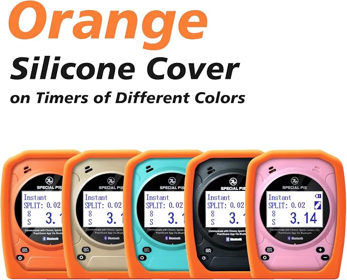 Funda de silicona para temporizador SPECIAL PIE en naranja miniatura 3