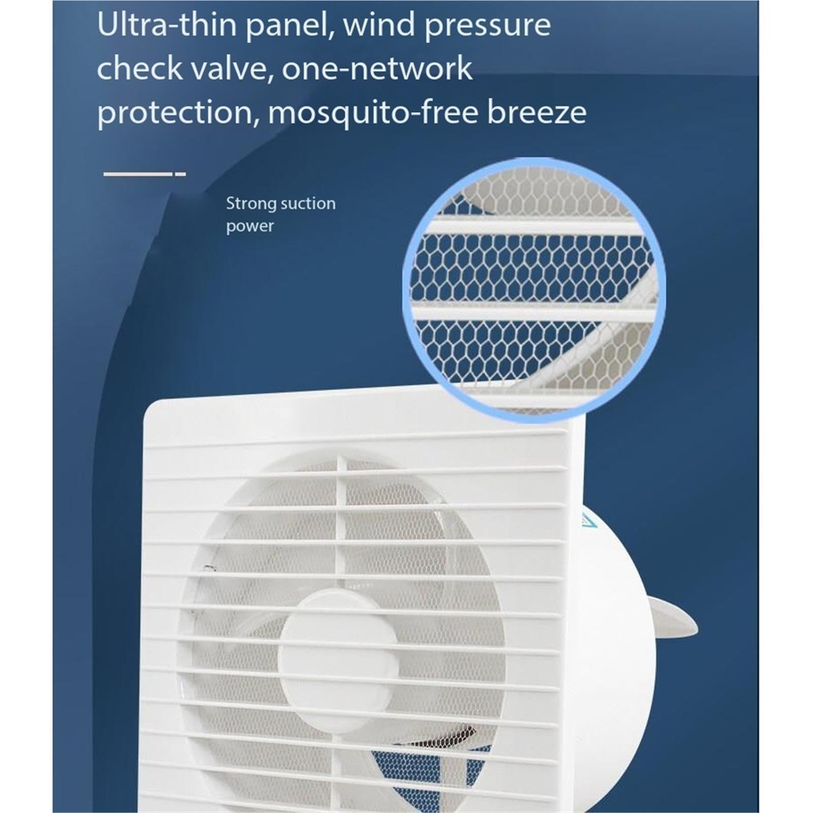 Ventola di scarico Ventola di ventilazione dell'unità ricambio d'aria
