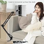 Tablet Stand Phone Holder for Bed,iPad Holder for Desk, Headboard,Bedside,Table, Compatible with iPhone iPad Kindle or Other 4.5-13" Screen Device