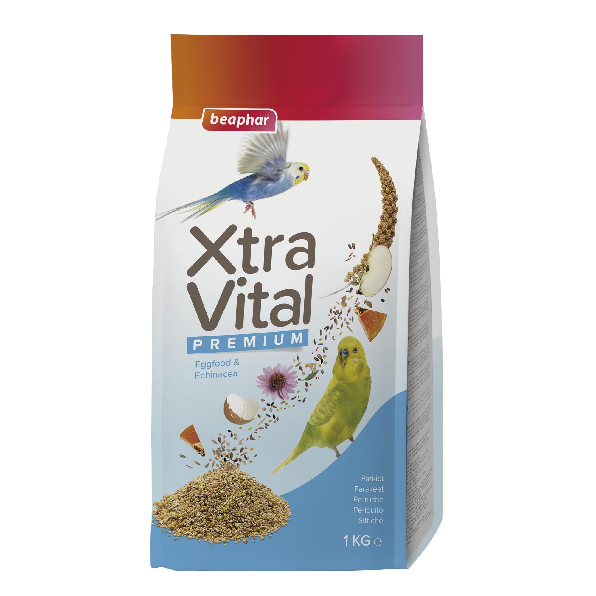 Beaphar Xtra Vital Parakeet (Budgie) (1Kg)