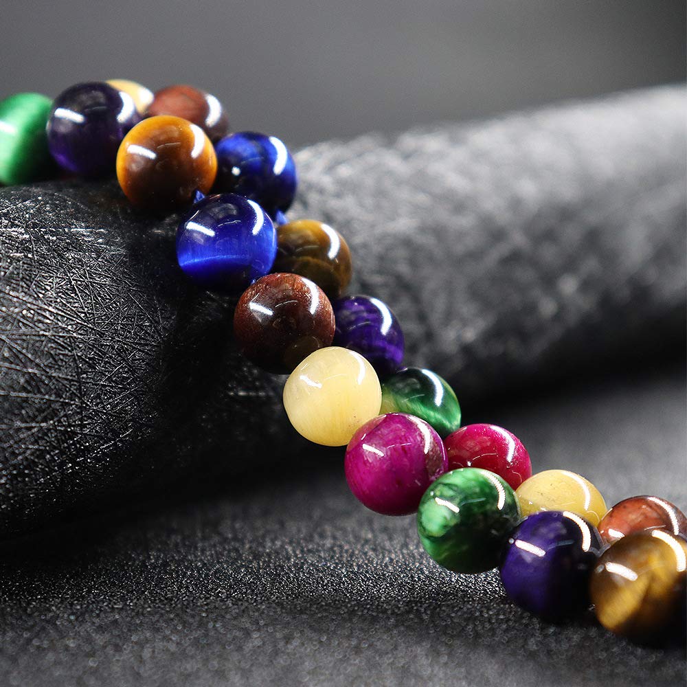 Natural Stone Beads Gemstone Round Loose Beads for Bracelet Necklace Earrings Jewelry Making DIY Crafts Design(1strand 12mm 30pcs)