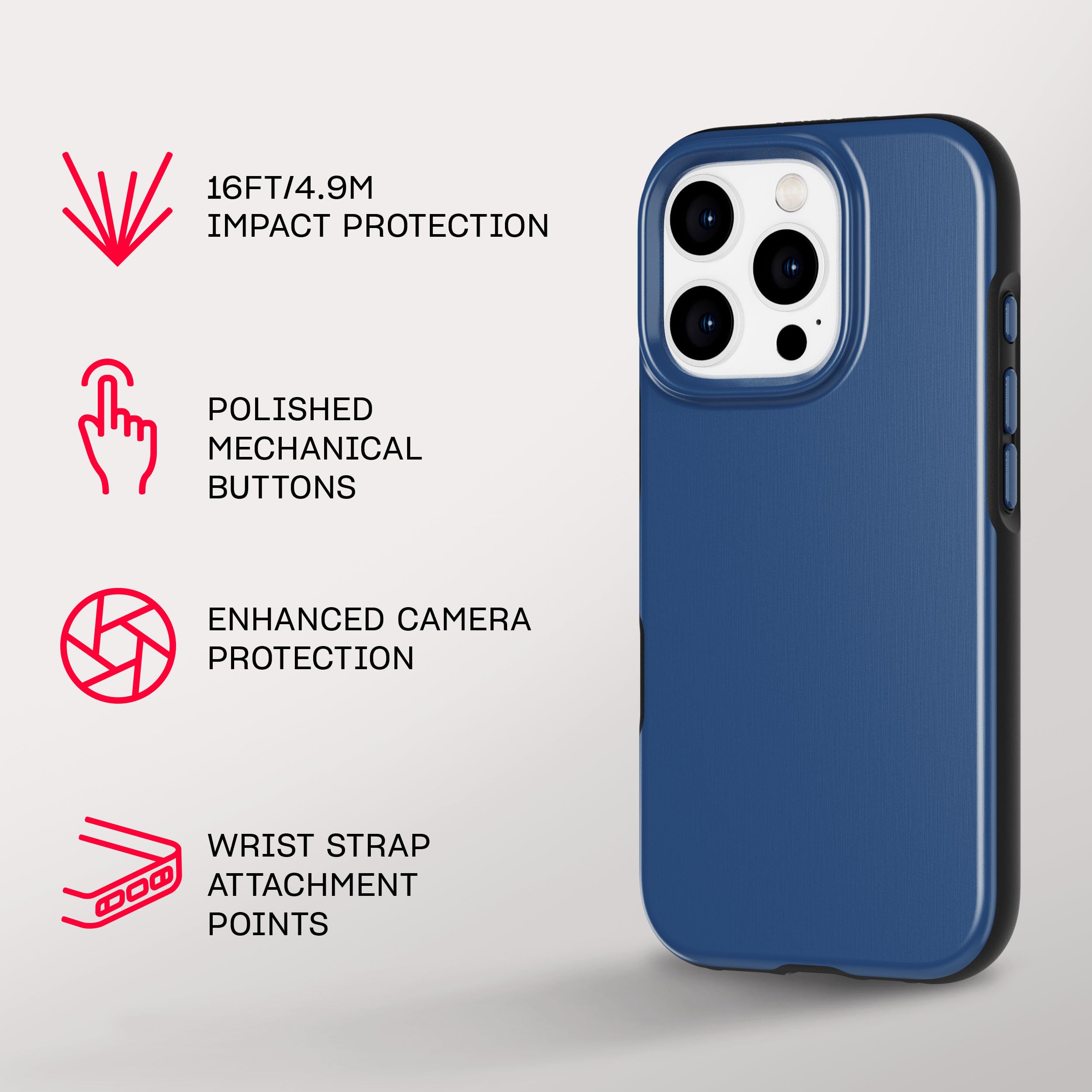 Amazon.com: Tech21 EvoDusk for iPhone 16 Pro Compatible with