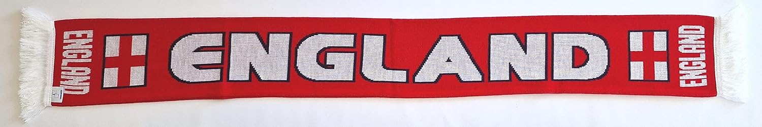 England Soccer Knit Scarf (Matches Second Jersey Colors)