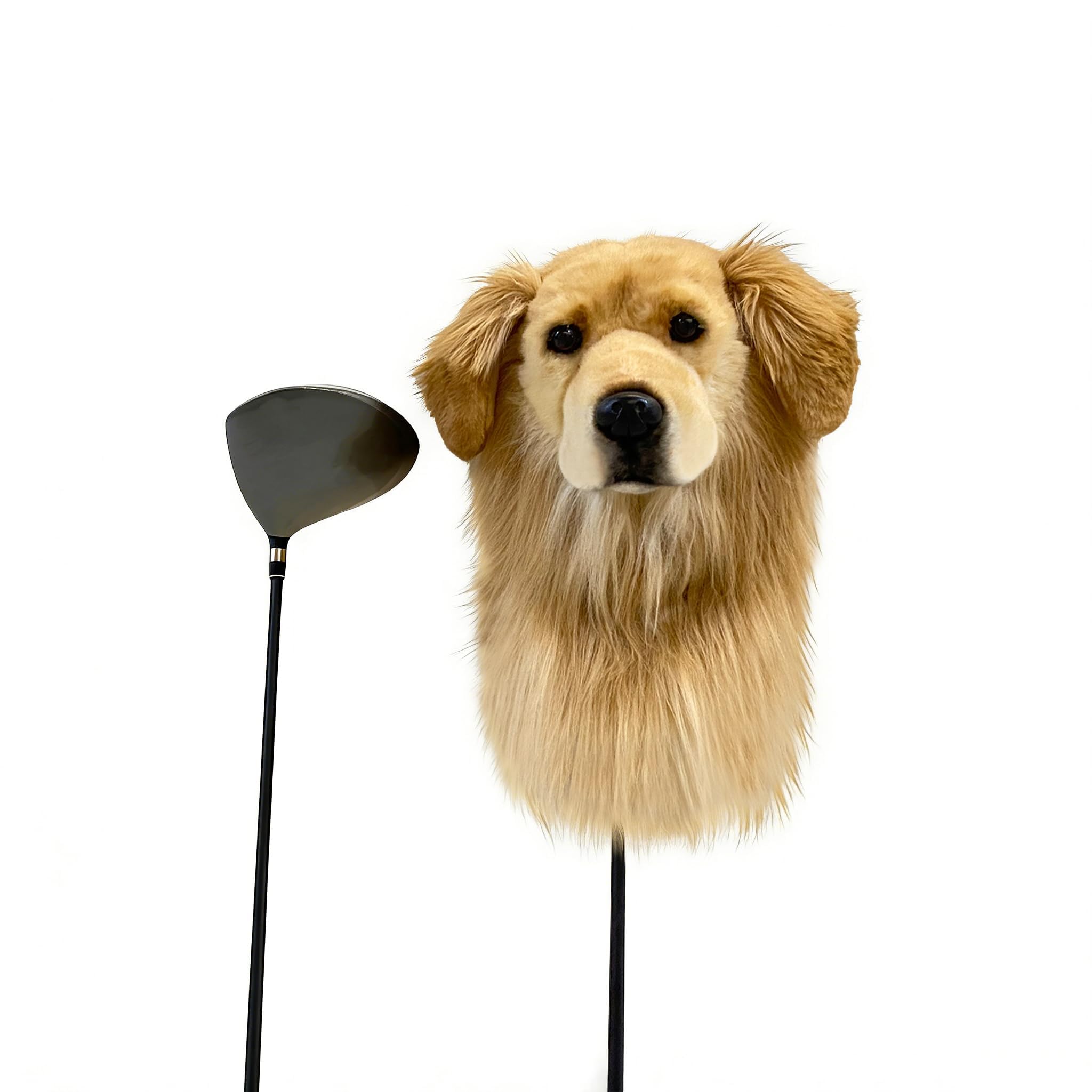 Copri Teste Personalizzati Per Mazze Da Golf - Coperchi Per Driver a Forma di Testa di Cane, Compatibili Con Legni 3 e Legni 5