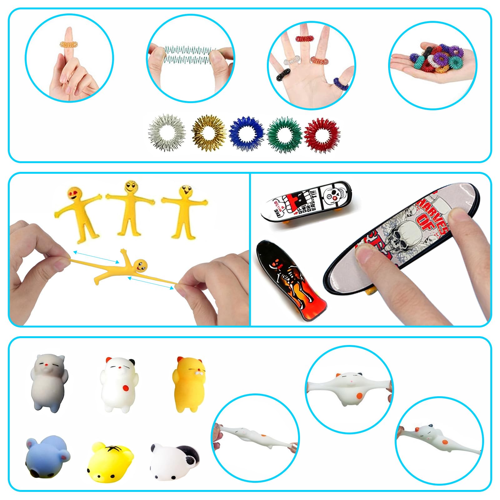 Meriviva 50Pcs Fidget Toys Pack - Image 3