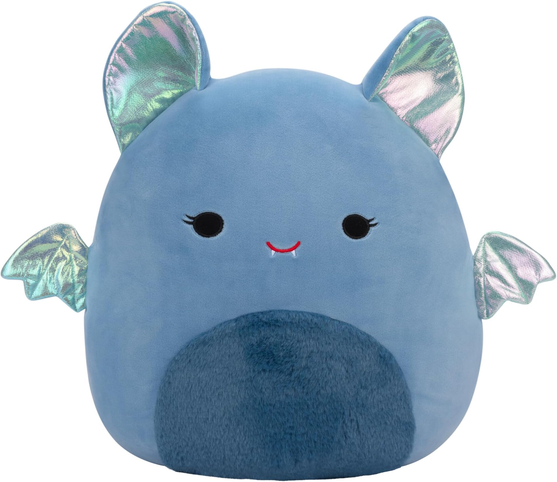 Squishmallowsオリジナル14インチEste ミュートブルーバット - 公式Jazwaresぬいぐるみ(Lサイズ)